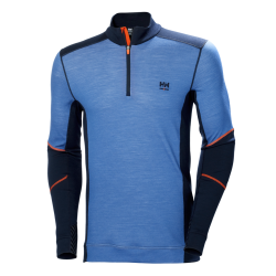 Termokrekls HELLY HANSEN Lifa Merino Half Zip, zils