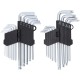22 daļu seškantes un Torx atslēgu komplekts KS TOOLS 3