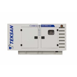Elektrības ģenerators ar pārsegu un ARĮ TEKSAN TJ72BD5C_IV 52/57 kW