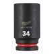Gara seškantes trieciena muciņa MILWAUKEE SHW 3/4" 34mm 1
