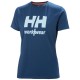 Sieviešu krekls HELLY HANSEN Logo T-Shirt, zils 1