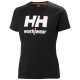 Sieviešu krekls HELLY HANSEN Logo T-Shirt, melns 1