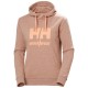 Sieviešu džemperis HELLY HANSEN Logo Hoodie, rozā 1