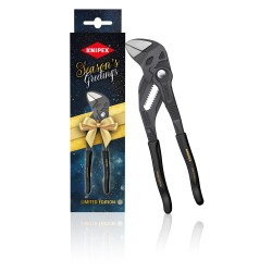 Knaibles-uzgriežņu atslēga Ziemassvētku iepakojumā KNIPEX 8601, 180mm