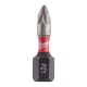 Trieciena skrūvēšanas uzgalis MILWAUKEE PZ1 25mm, 25gab. 1