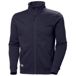 Jaka HELLY HANSEN Manchester Zip Sweatshirt, zila