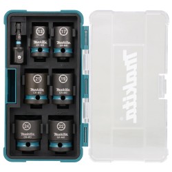 7 daļu trieciena skrūvēšanas muciņu komplekts MAKITA 1/2'' E-16592