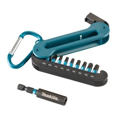 10 daļu skrūvēšanas uzgaļu komplekts MAKITA Impact Black Torsion E-15811