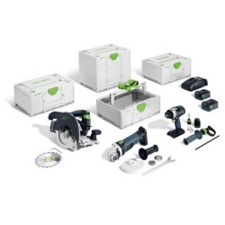 Akumulatora instrumentu komplekts koksnei FESTOOL Combo 18V