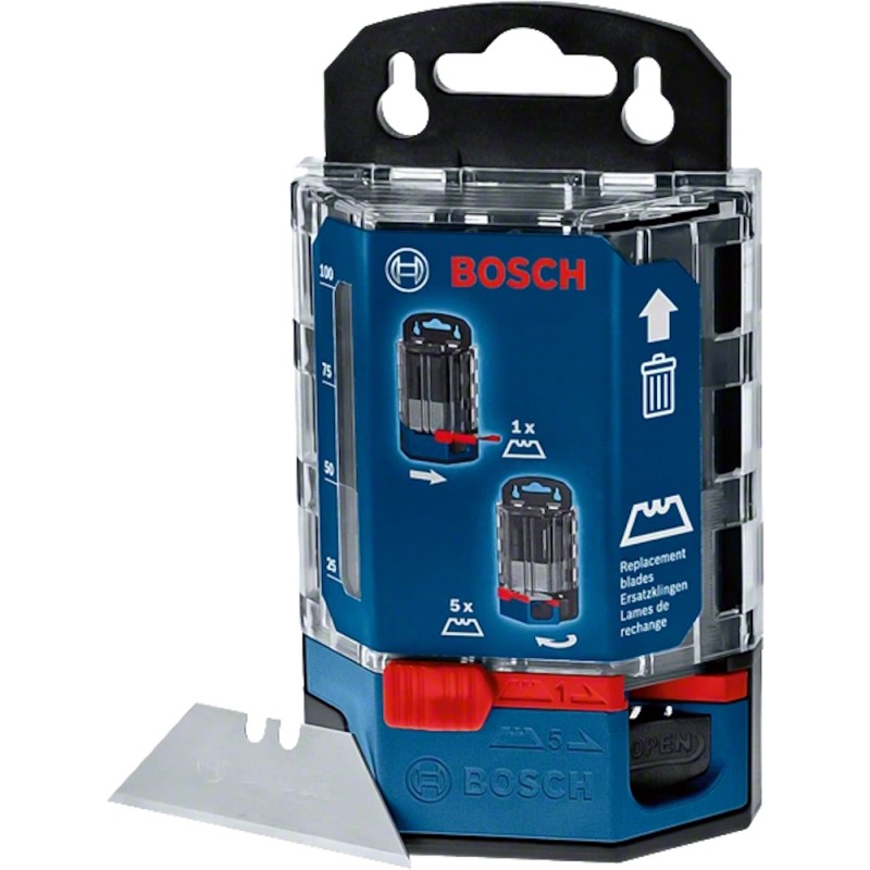Nažu asmeņi BOSCH Professional, 50 gab. 1 Nažu asmeņi BOSCH Professional, 50 gab. 1