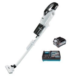 Akumulatora putekļu sūcējs MAKITA CL003GZ10+ 40V MAX XGT, balts
