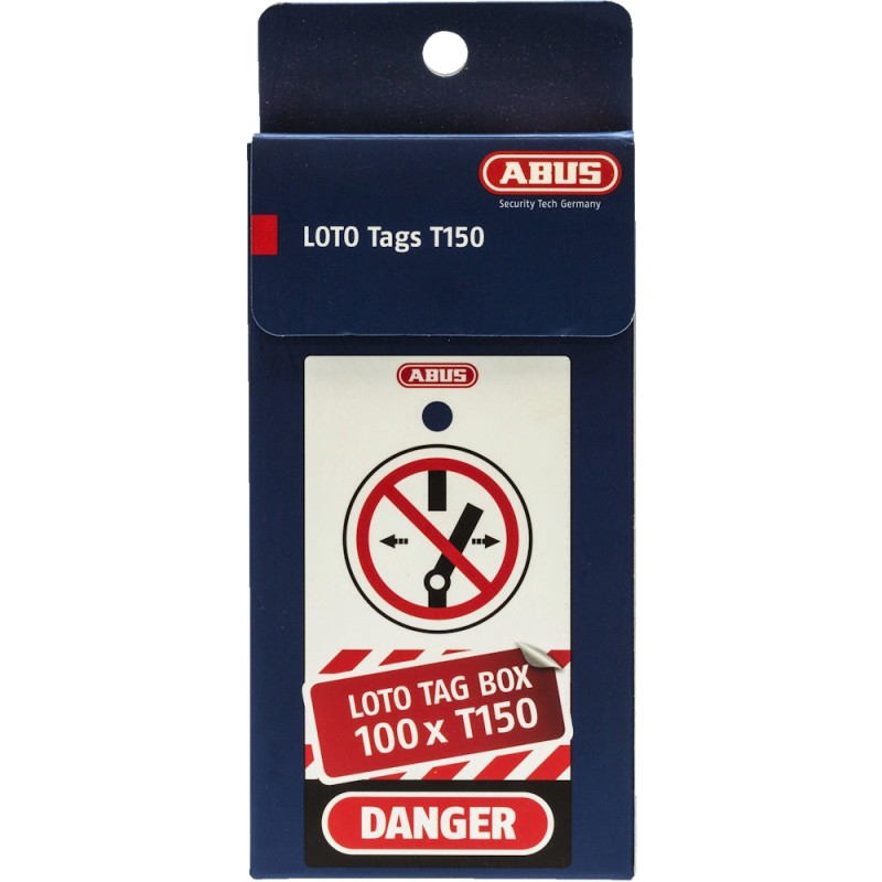 Brīdinājuma plāksnīte ABUS Loto T150, 100 gab. 1