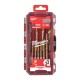 10 daļu metāla urbju komplekts MILWAUKEE SWave 1/4" Hex SW HSS-G TIN 2