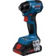 Bezvadu trieciendzinējs BOSCH GDR 18V-220 C LB 2x5,0Ah 2