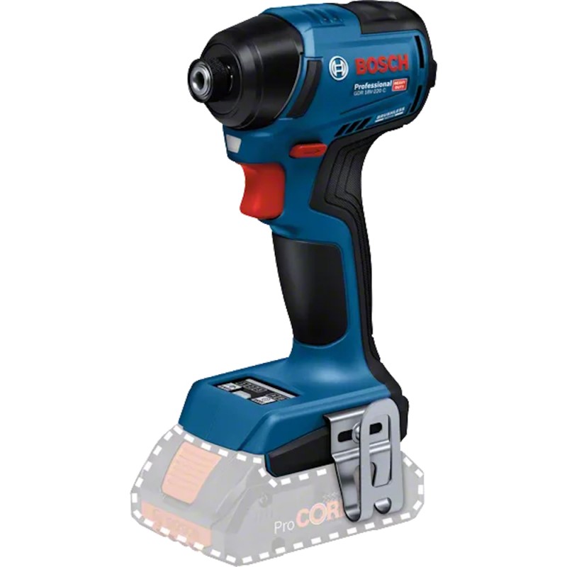 Bezvadu trieciena urbjmašīna BOSCH GDR 18V-220 C CT Solo 1 Bezvadu trieciena urbjmašīna BOSCH GDR 18V-220 C CT Solo 1
