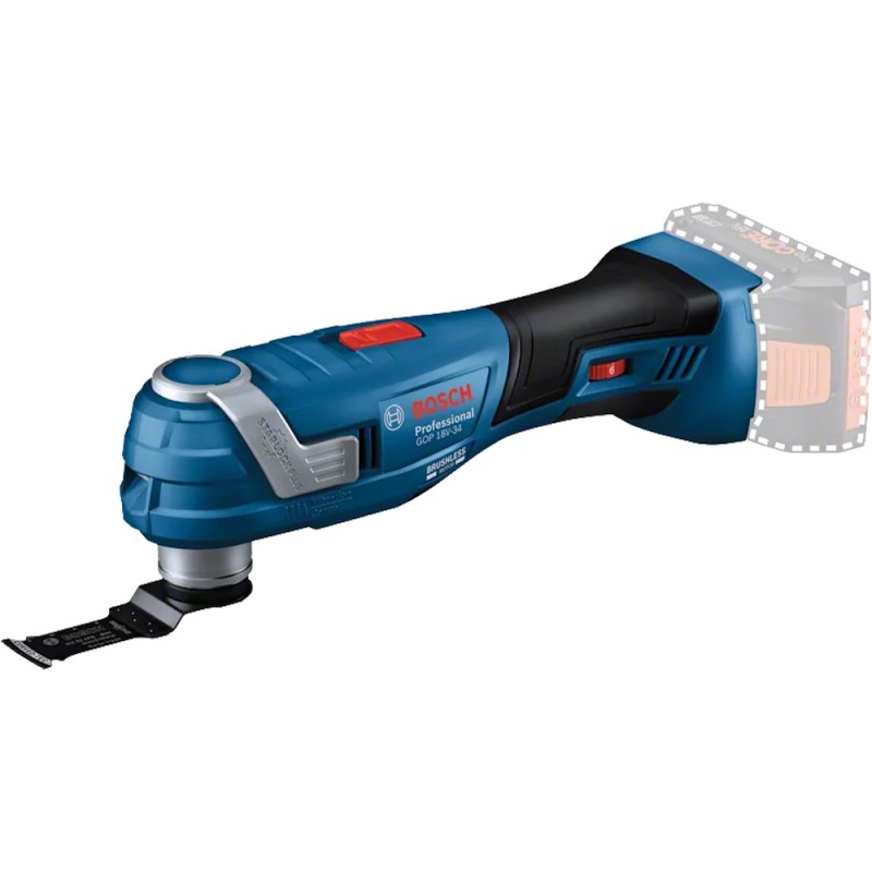 Akumulatora daudzfunkcionālais instruments BOSCH GOP 18V-34 Solo C 1 Akumulatora daudzfunkcionālais instruments BOSCH GOP 18V-34 Solo C 1