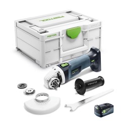 Akumulatora leņķa slīpmašīna FESTOOL AGC 18-125 EB-Basic 5,0