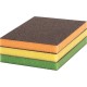Šlifavimo kempinėlė BOSCH Expert S473 Standard, 98 x 120 x 13 mm, M, F, SF, 3 vnt. 1