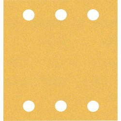 Šlifavimo popieriaus rinkinys BOSCH Expert C470, vibraciniams šlifuokliams, 115 x 140 mm, G 2x40/2x60/2x80/2x120/2x180 10 vnt.