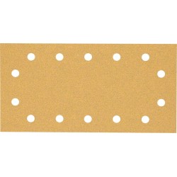 Šlifavimo popierius BOSCH Expert C470, vibraciniams šlifuokliams, su 14 skylių, 115 x 230 mm, G 60 50 vnt.