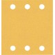 Šlifavimo popierius BOSCH Expert C470, vibraciniams šlifuokliams, su 6 skylėmis, 115 x 107 mm, G 120 10 vnt. 1