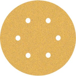 Šlifavimo popierius BOSCH Expert C470, vibraciniams šlifuokliams, su 6 skylėmis, 150 mm, G 60, 50 vnt.