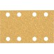 Šlifavimo popierius BOSCH Expert C470, vibraciniams šlifuokliams, su 8 skylėmis, 80 x 133 mm, G 40 10 vnt. 1