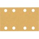 Šlifavimo popierius BOSCH Expert C470, vibraciniams šlifuokliams, su 8 skylėmis, 80 x 133 mm, G 60 10 vnt. 1