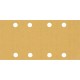 Šlifavimo popierius BOSCH Expert C470, vibraciniams šlifuokliams, su 8 skylėmis, 93 x 186 mm, G 120 50 vnt. 1