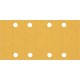 Šlifavimo popierius BOSCH Expert C470, vibraciniams šlifuokliams, su 8 skylėmis, 93 x 186 mm, G 240 10 vnt. 1
