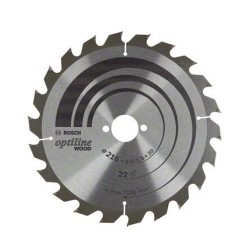 Griešanas disks Bosch Optiline Wood Bosch 216 mm