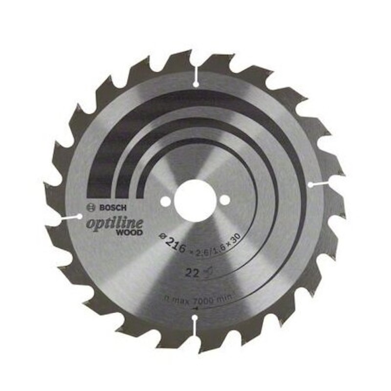 Griešanas disks Bosch Optiline Wood Bosch 216 mm 1 Griešanas disks Bosch Optiline Wood Bosch 216 mm 1