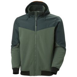 Ziemas jaka HELLY HANSEN Oxford Softsheel Winter Jacket, zaļa