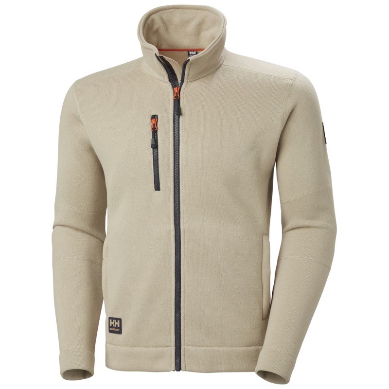 Džemperis Helly HANSEN Kensington Knit Fleece bēšs 1