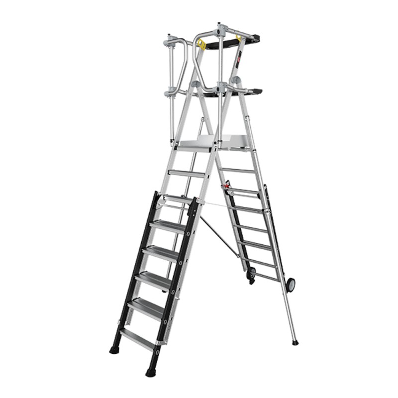 Kāpnes ar drošības nožogojumu ALTREX RolGuard, 8/11 pakāpieni 1 Kāpnes ar drošības nožogojumu ALTREX RolGuard, 8/11 pakāpieni 1