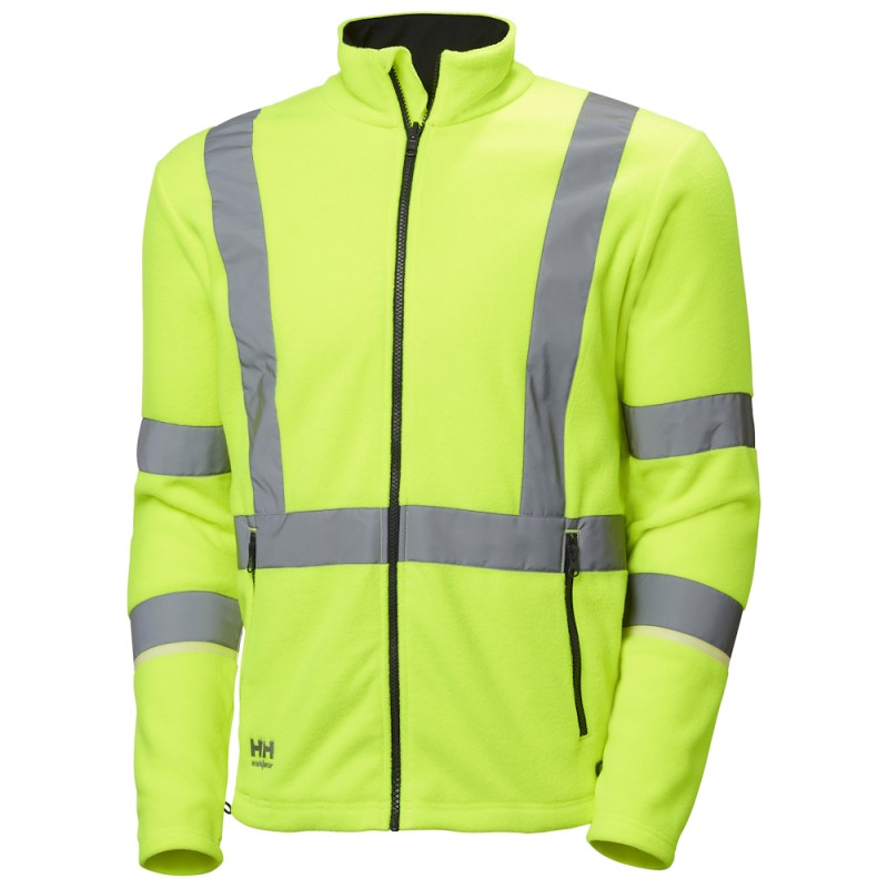Flīsa jaka HELLY HANSEN UC-ME Fleece Jacket, dzeltena 1
