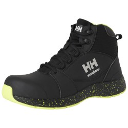 Zābaki HELLY HANSEN Barcode MXR Mid S3S, melni/dzelteni