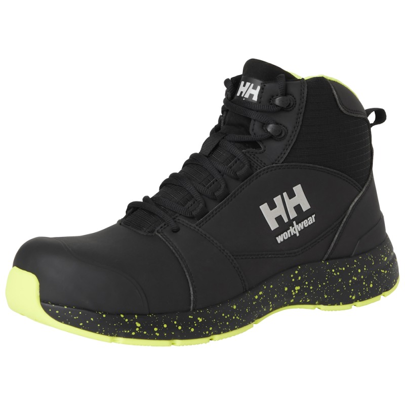 Zābaki HELLY HANSEN Barcode MXR Mid S3S, melni/dzelteni 1