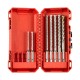 7 daļu urbju komplekts MILWAUKEE SDS+ MX4 4932492113 1