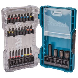 28 daļu skrūvēšanas uzgaļu komplekts MAKITA E-07048