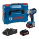 Akumulatora uzgriežņu atslēga BOSCH GDS 18V-450 HC 2x5,0Ah 1