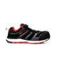 Sandales ELTEN Jo Rapid Boa Black Red Easy ESD S1P, melnas 2