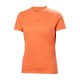 Sieviešu HELLY HANSEN W Classic Logo T-krekls, oranžs 1 Sieviešu HELLY HANSEN W Classic Logo T-krekls, oranžs 1