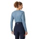 Sieviešu krekls ar garām piedurknēm HELLY HANSEN W Classic Logo Longsleeve, zils 4