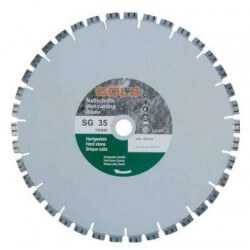 Dimanta disks granītam GOLZ SG35 Ø350 mm