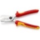 Elektriķa kabeļu šķēres KNIPEX 9516, 200mm 1 Elektriķa kabeļu šķēres KNIPEX 9516, 200mm 1