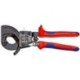 Kabeļu knaibles ar spēka mehānismu 250mm KNIPEX 9531 1 Kabeļu knaibles ar spēka mehānismu 250mm KNIPEX 9531 1