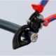 Kabeļu knaibles ar spēka mehānismu 250mm KNIPEX 9531 3 Kabeļu knaibles ar spēka mehānismu 250mm KNIPEX 9531 3