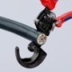 Kabeļu knaibles ar spēka mehānismu 250mm KNIPEX 9531 4 Kabeļu knaibles ar spēka mehānismu 250mm KNIPEX 9531 4
