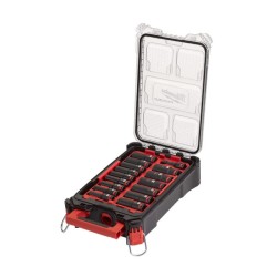16- daļīgs garo muciņu komplekts MILWAUKEE SHW 1/2"